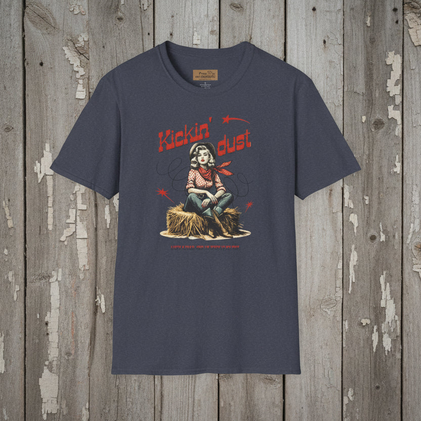 Kickin' Dust Retro T-Shirt - Cozy Corner