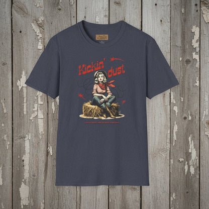 Kickin' Dust Retro T-Shirt - Cozy Corner