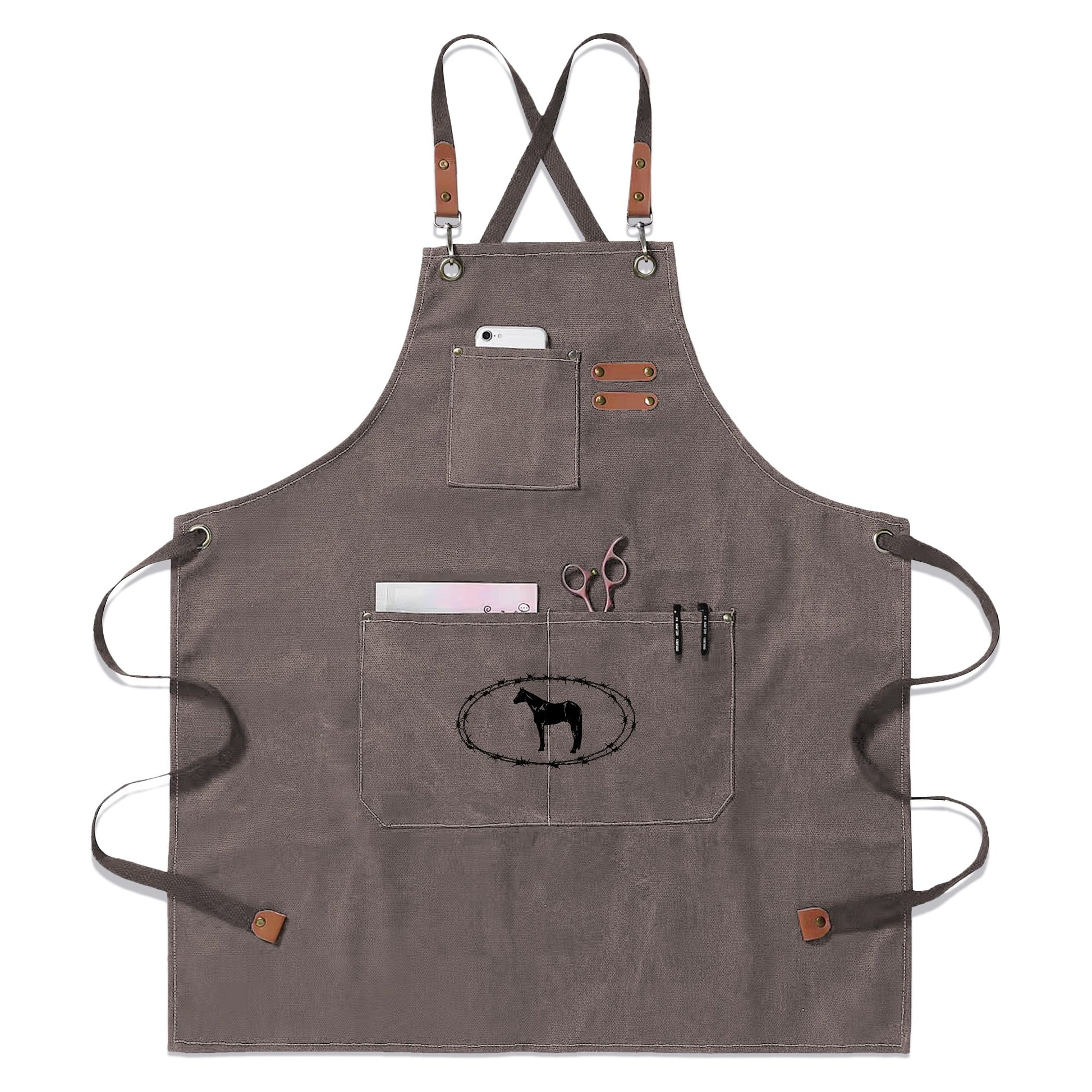 Canvas Utility Grooming Apron - Cozy Corner