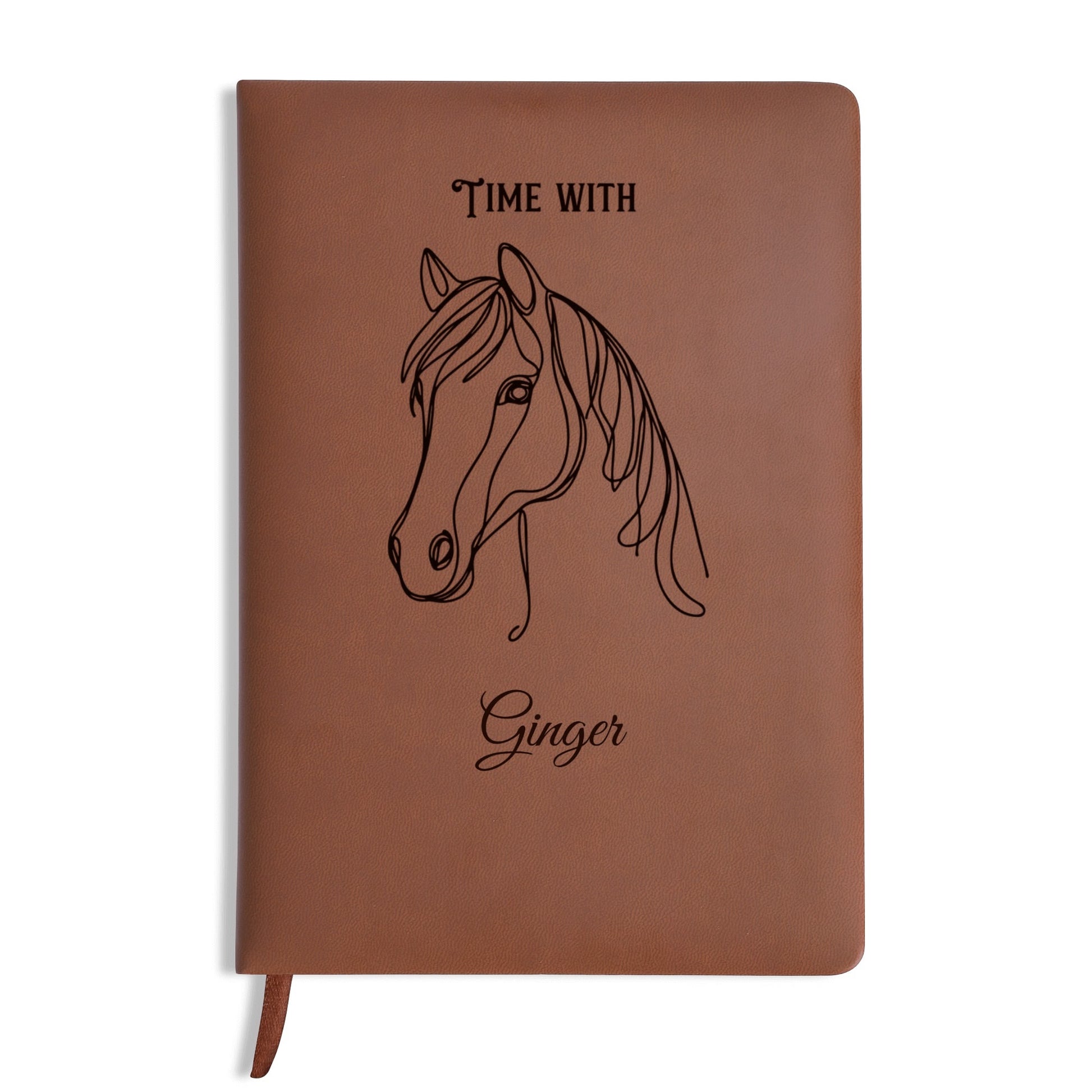Time With Your Horse Personalized Journal - Cozy Corner