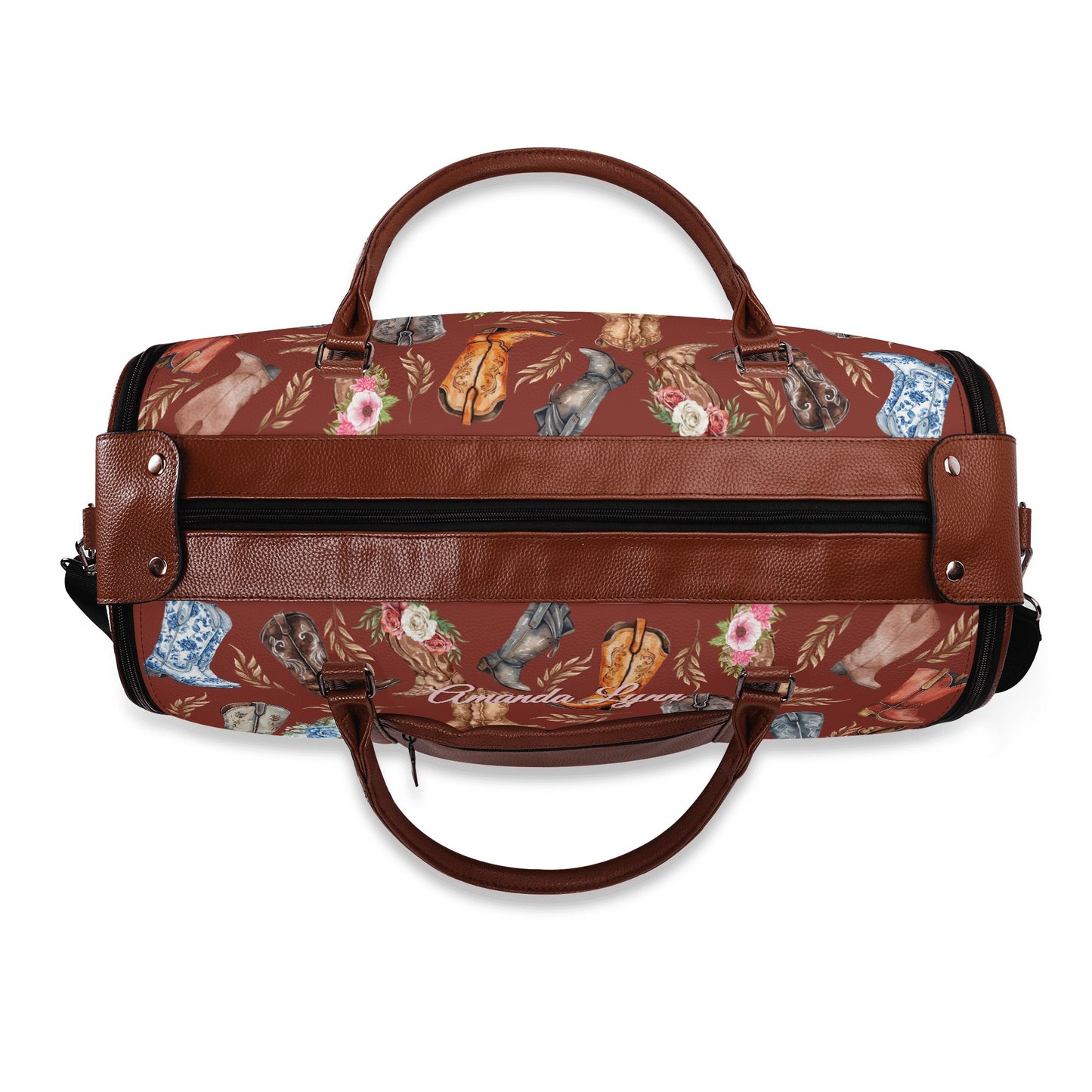 Personalized "Beautiful Boots" Travel Bag - Cozy Corner