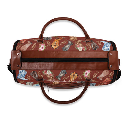 Personalized "Beautiful Boots" Travel Bag - Cozy Corner