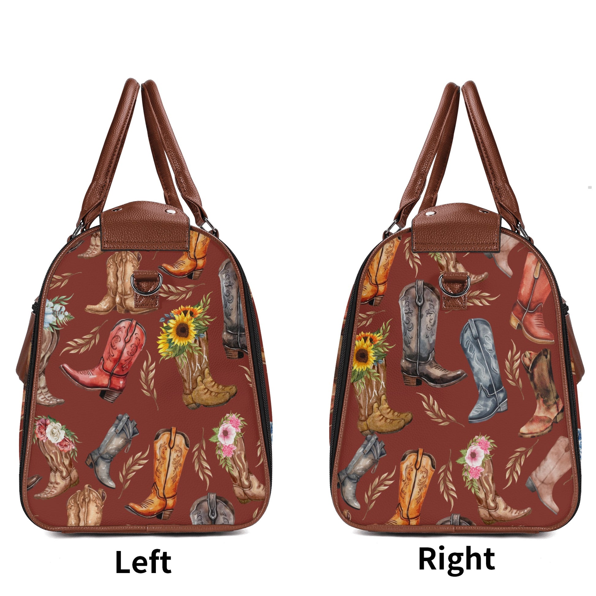 Personalized "Beautiful Boots" Travel Bag - Cozy Corner