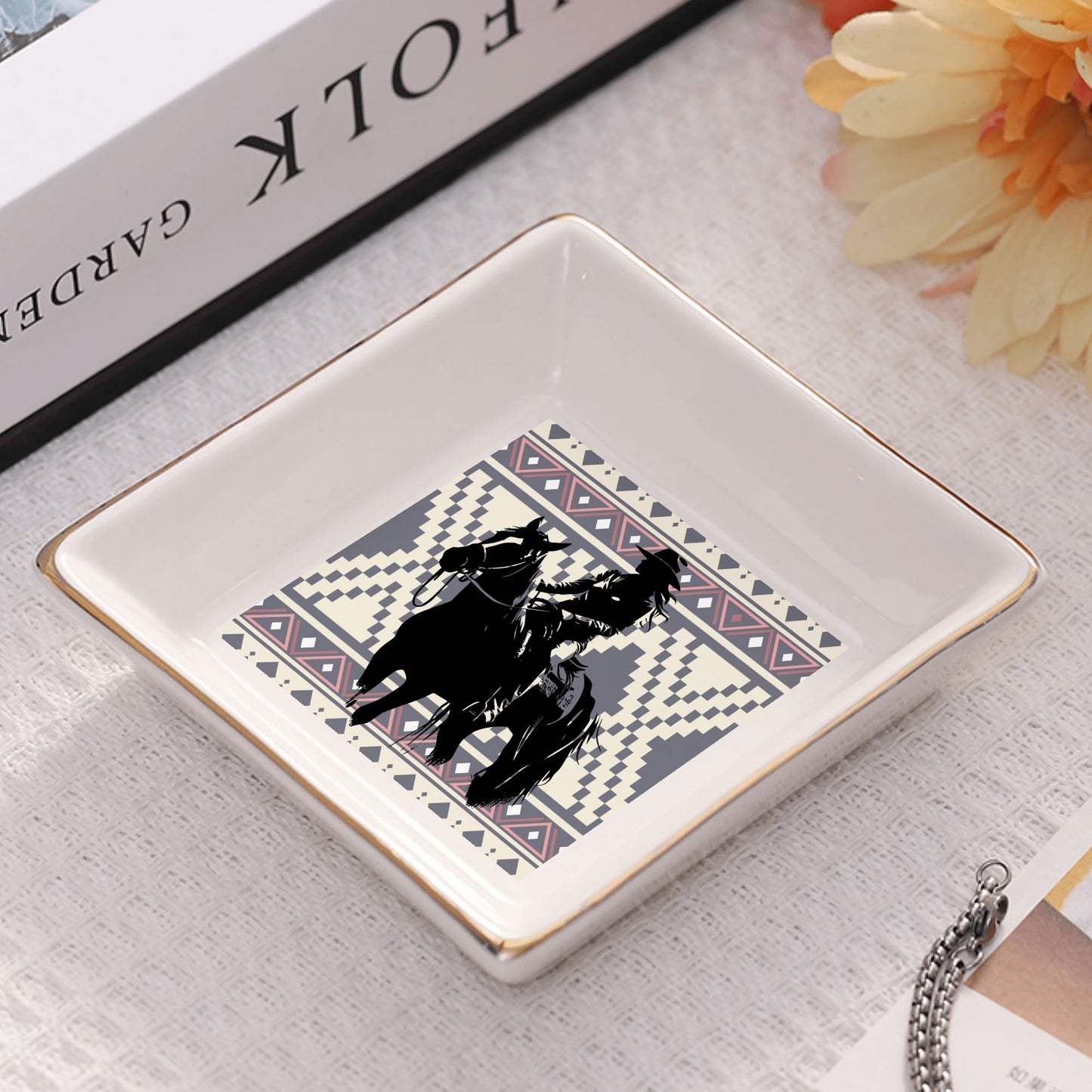 "Ready to Ride" Set of 4 Appetizer Plates - Cozy Corner
