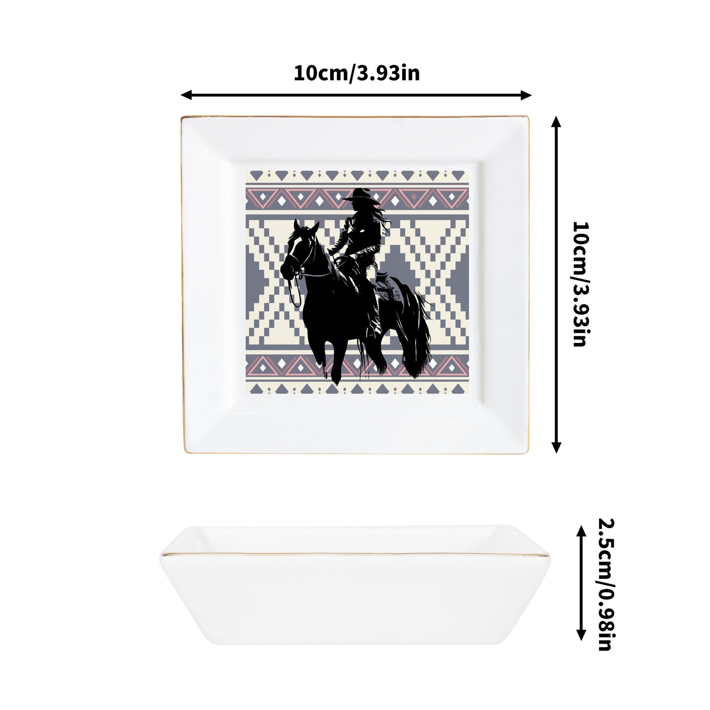 "Ready to Ride" Set of 4 Appetizer Plates - Cozy Corner