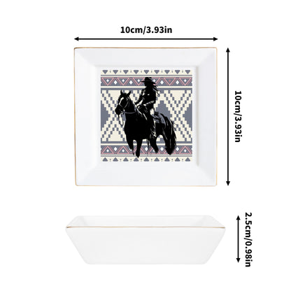 "Ready to Ride" Set of 4 Appetizer Plates - Cozy Corner