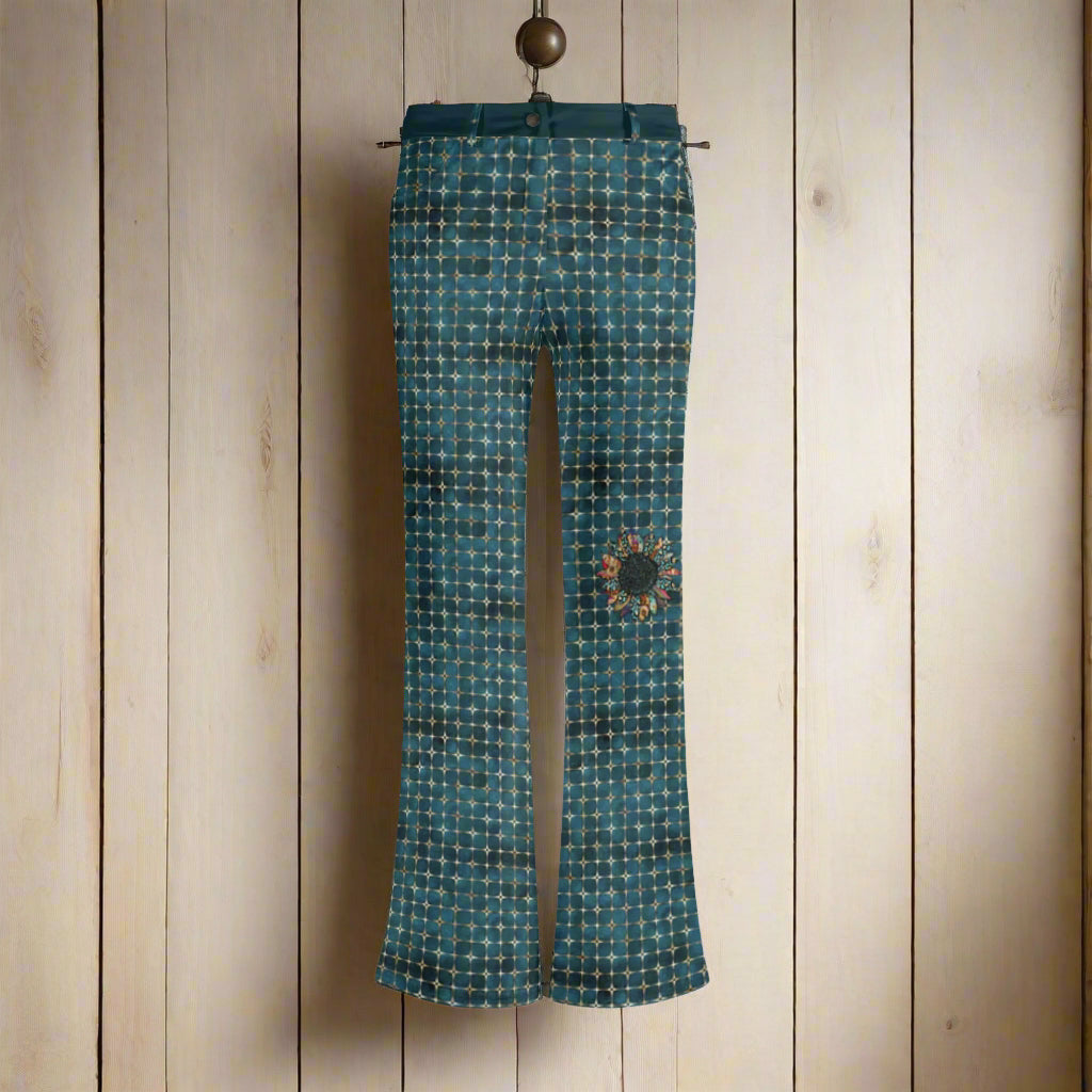 Super Sunflower Flair Pants - Cozy Corner