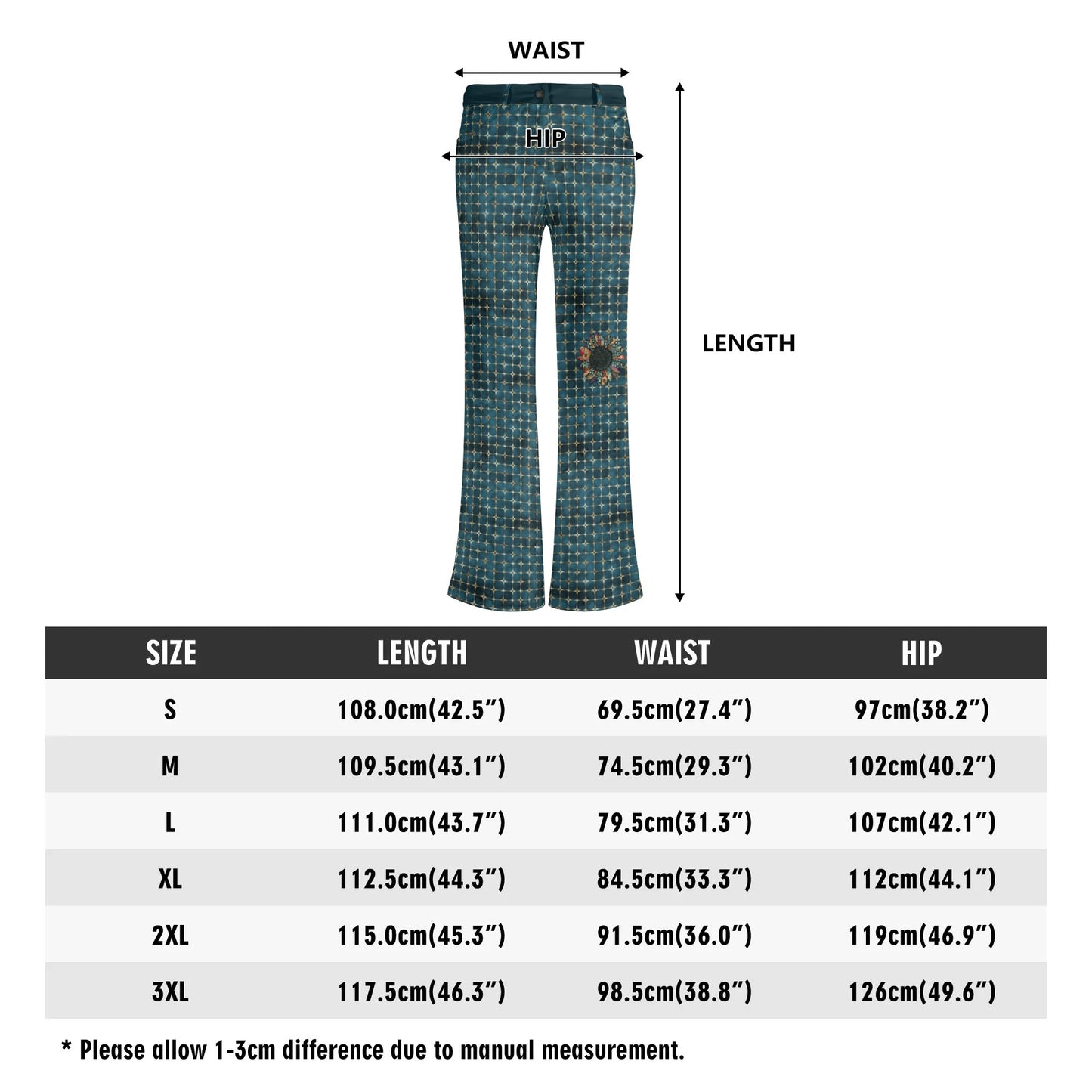 Super Sunflower Flair Pants - Cozy Corner