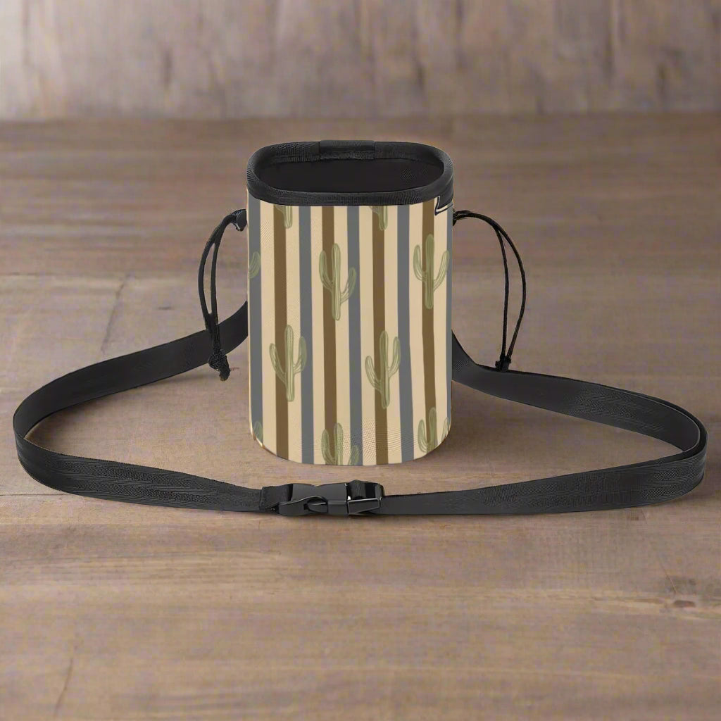 Horse Training Treat Pouch - Cactus design - Cozy Corner